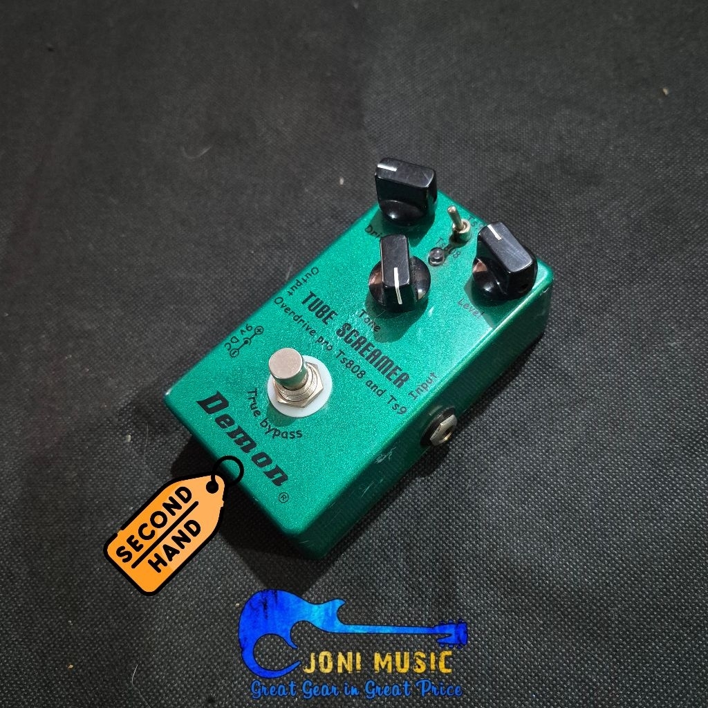 Efek Gitar Demon Demonfx Tube Screamer Overdrive Pro TS808 dan TS9