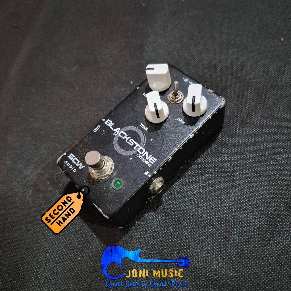 Efek Gitar SCW Audio Blackstone Overdrive based Marshall JTM45 Bluesbreaker