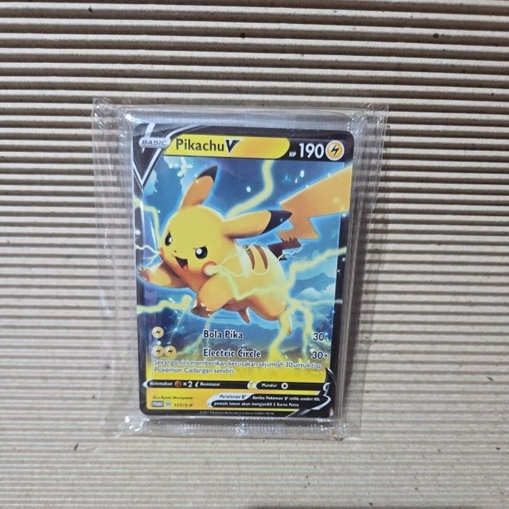 Pikachu Promo card Indo