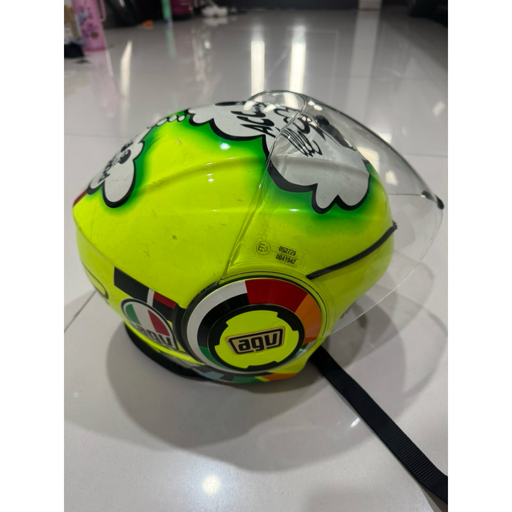 Helm AGV Fluid Valentino Rossi Misano 2011 Half Face Limited Edition