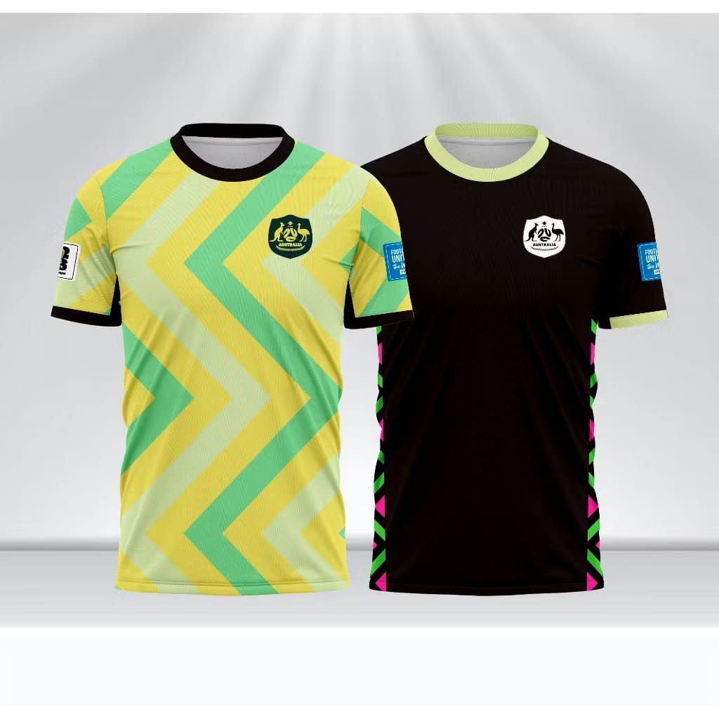 JERSEY TIMNAS AUSTRALIA HOME AWAY GRATIS NAMA DAN NOMOR PUNGGUNG