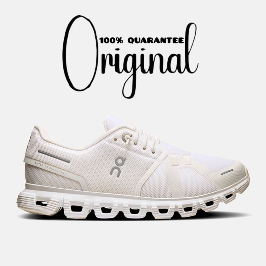 On Cloud Original Cloud 6 All White Running Shoes