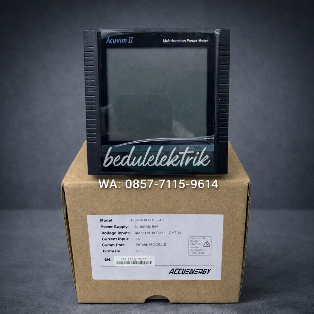 ACUVIM IIR-D-50 MULTIFUNCTION POWER METER