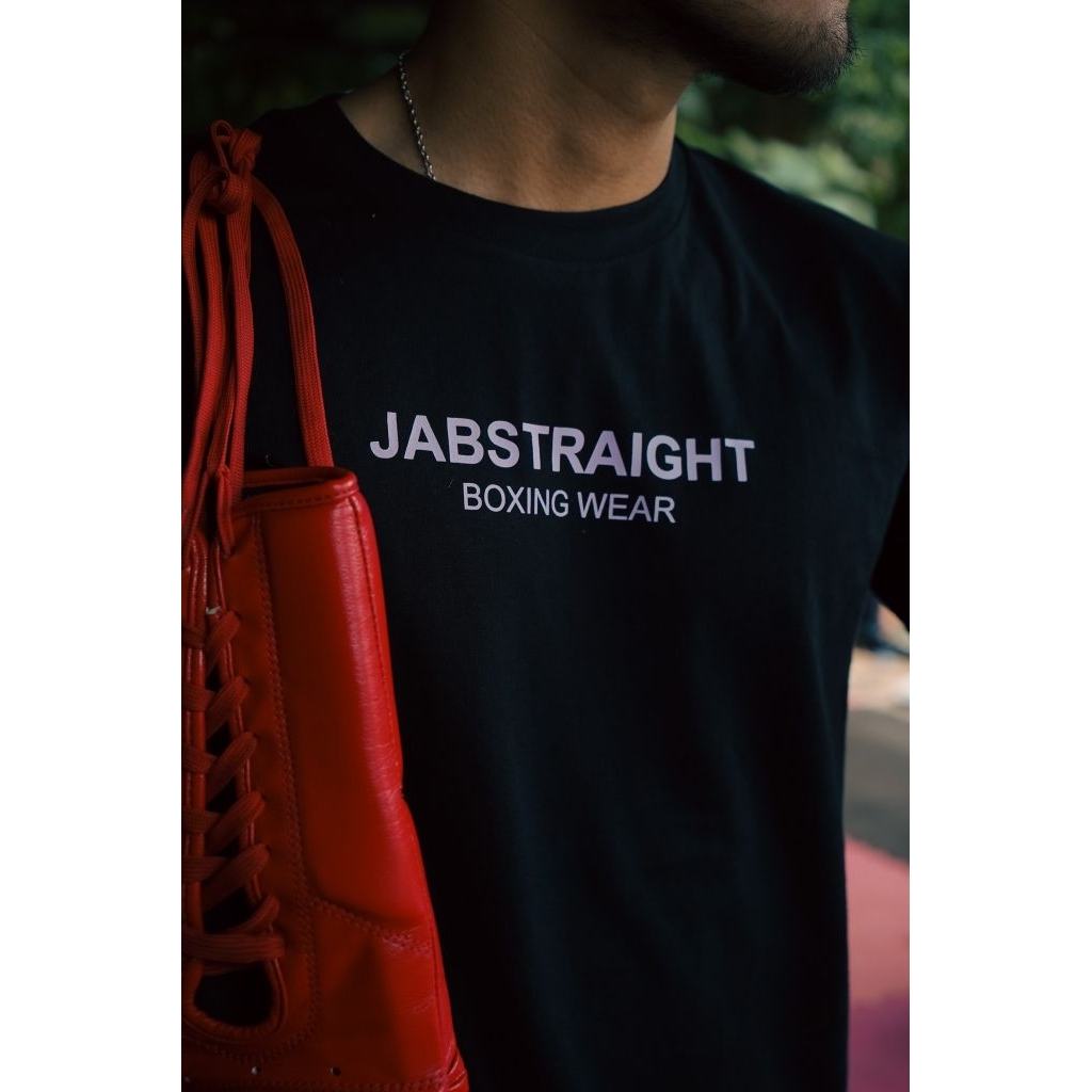 Tshirt Lengan Pendek Boxing (Jabstraight Boxing Wear Purple)