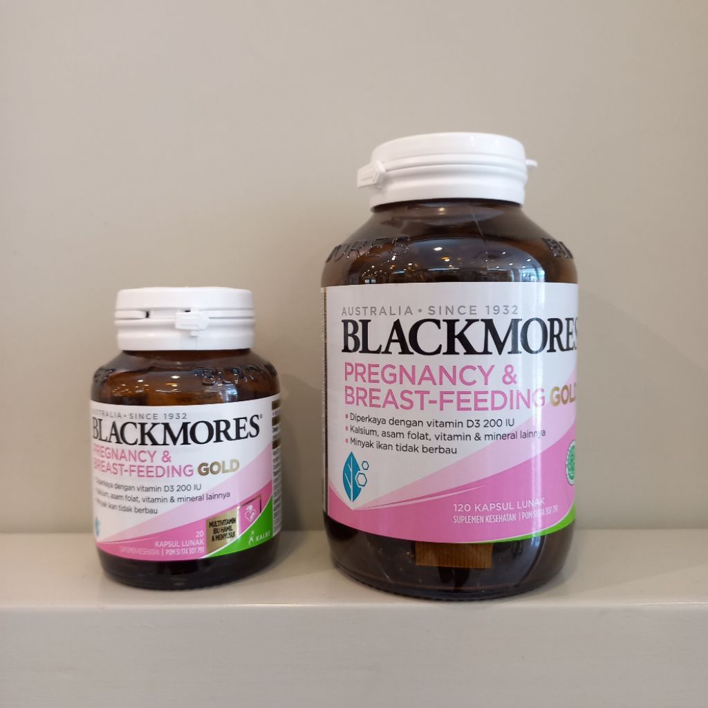 Blackmores Pregnancy & Breast Feeding Gold - Vitamin Ibu Hamil