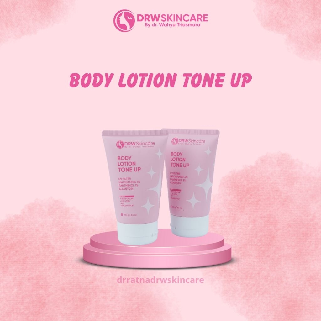 DRW Skincare - Lotion Tone Up Drw Skincare / Hand Body / Lotion pencerah / Pelembab Tubuh / Body Lot