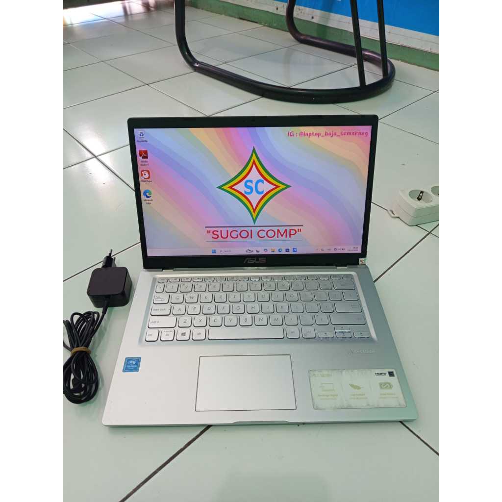 Laptop Murah Asus A416ma/ Intel Celeron N4020 / 4GB / 256GB || SECOND BERKUALITAS DAN BERGARANSI ||