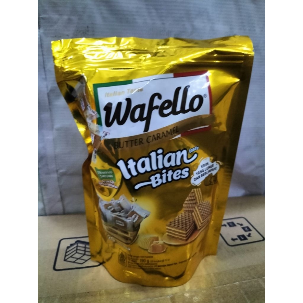 Wafello pouch Caramel