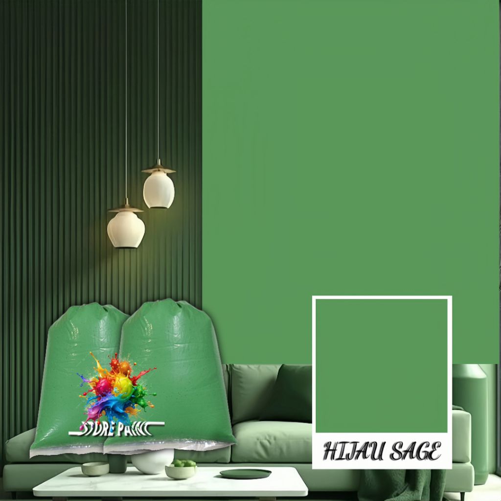 CAT TEMBOK WARNA SAGE CAT TEMBOK 1 KG CAT TEMBOK SUPER