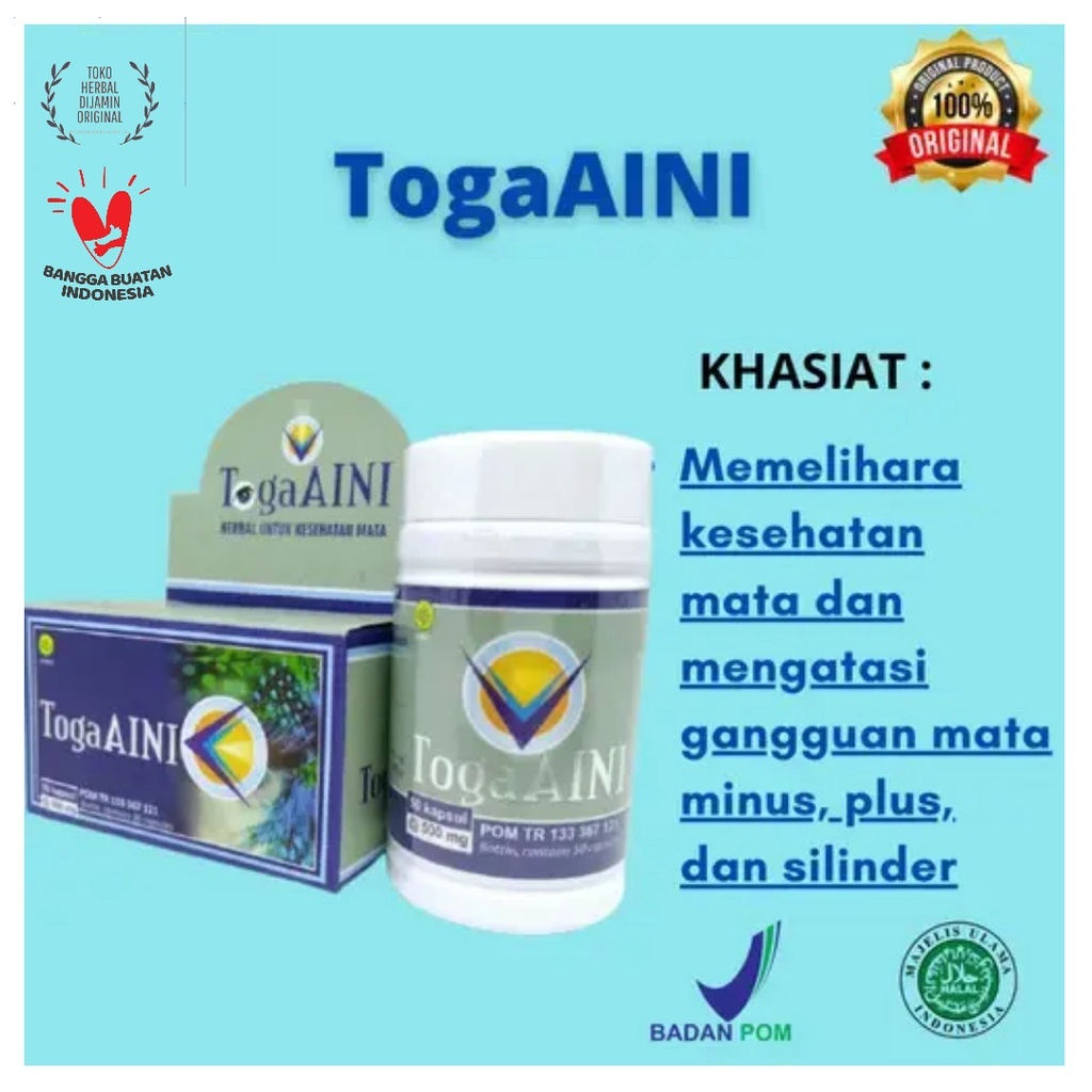 TOGA AINI Herbal Kesehatan Mata