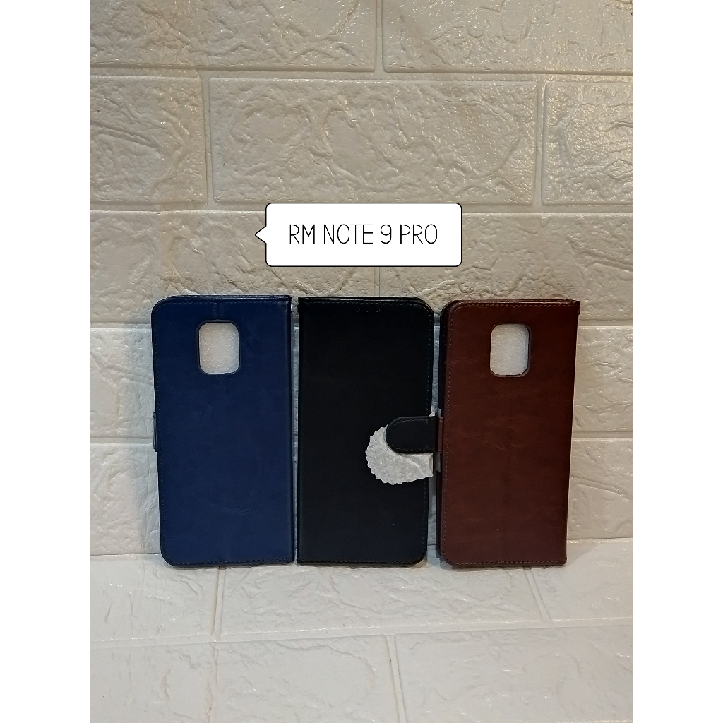REDMI NOTE 9 PRO CASE FLP COVER KULIT/FLIP COVER DOMPET