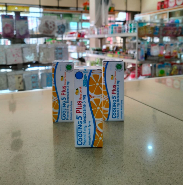 Cooling 5 Plus Orange Flavor Untuk Sakit Gigi