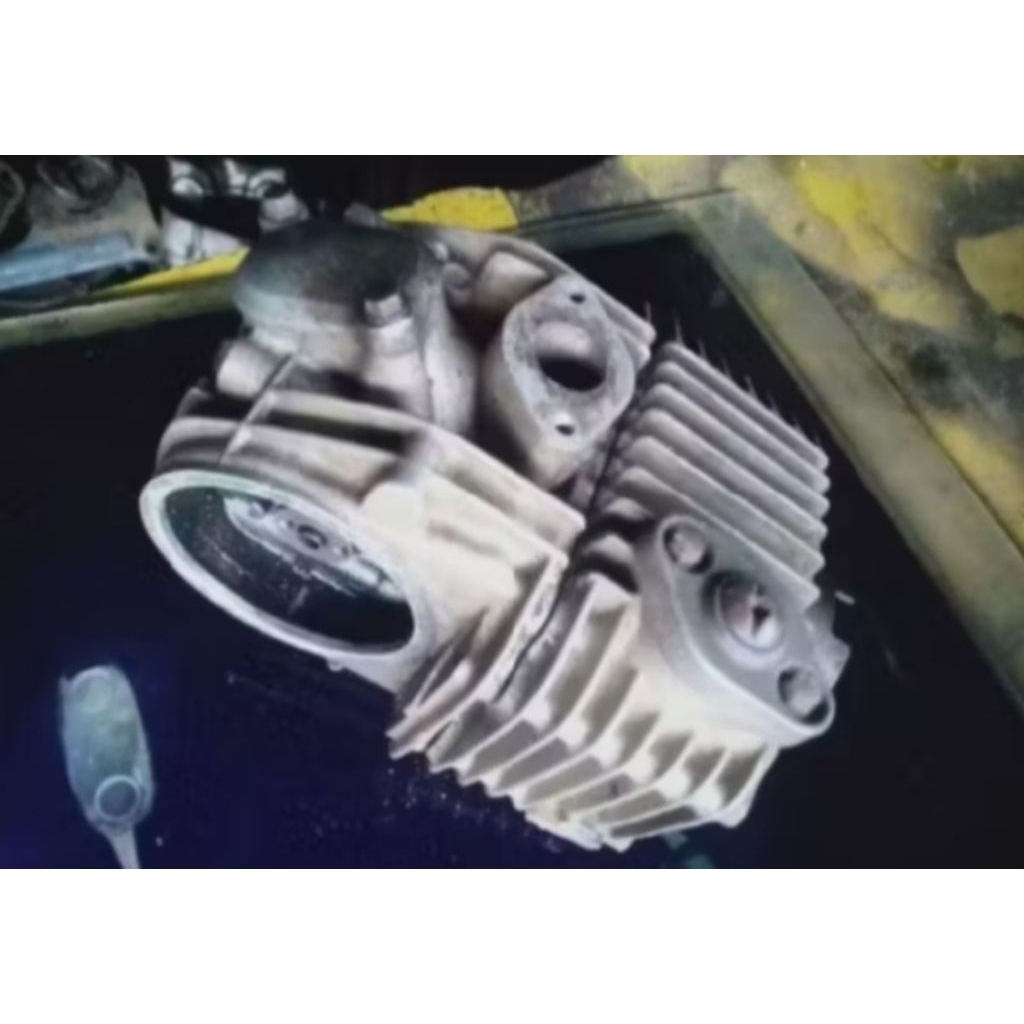 blok head+blok seher motor Honda karisma original second copotan