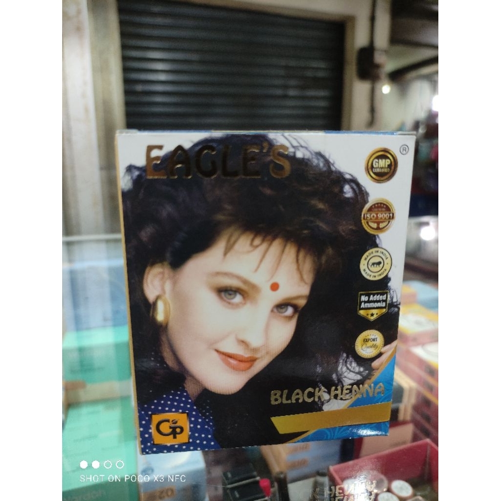 Henna Semir Rambut Hitam Halal