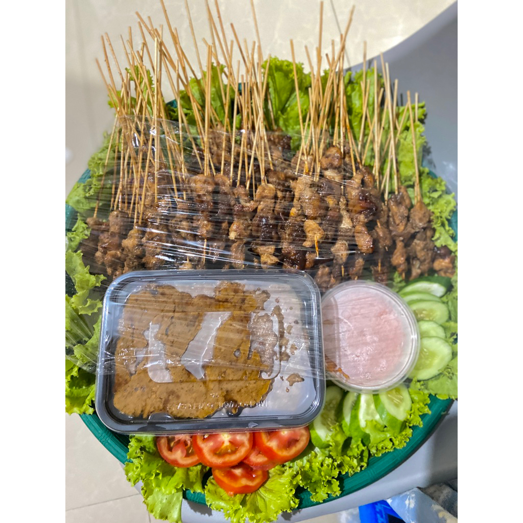 Tumpeng Sate ayam 120tusuk