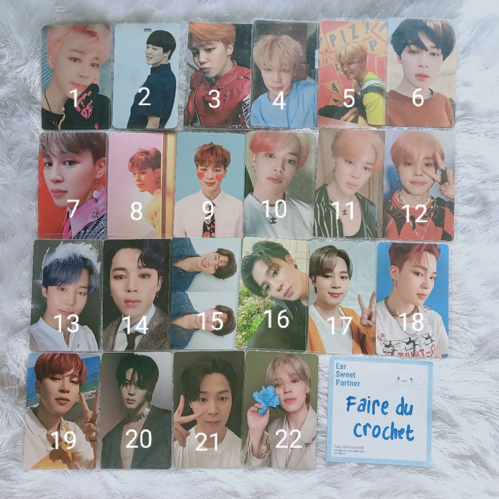 bts photocard album official Jimin pc hyyh orul ynwa love yourself dilan