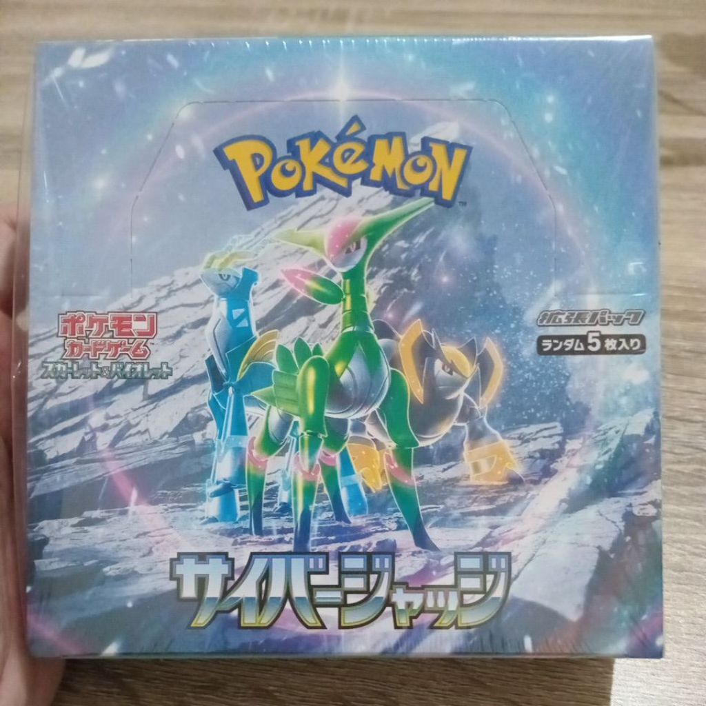 KARTU POKEMON BOOSTER BOX CYBER JUDGE ORIGINAL JAPAN SEALED