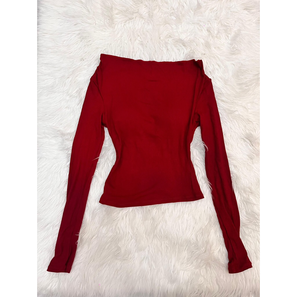KODE LONG SLEEVE OFF SHOULDER