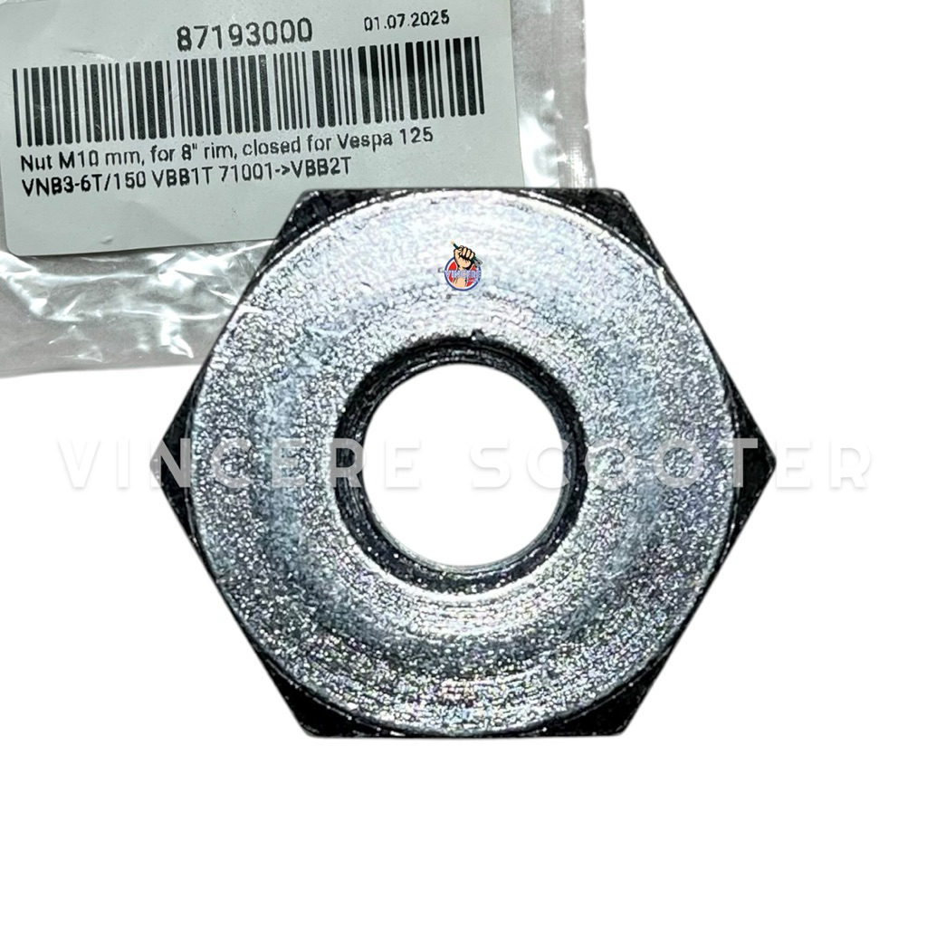 Mur Baut Velg Nap Roda Tromol Velg SIP Vespa VBA VBB VNB VNA