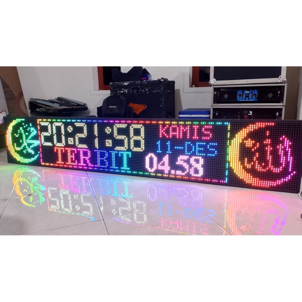 Jam digital masjid Tartil otomatis