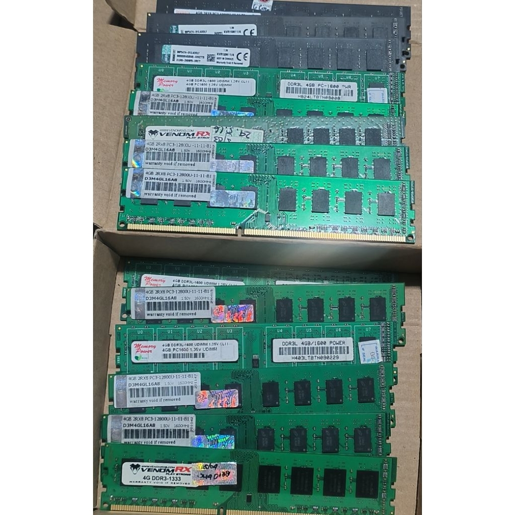 Ram PC Longdimm DDR3 4 GB bekas