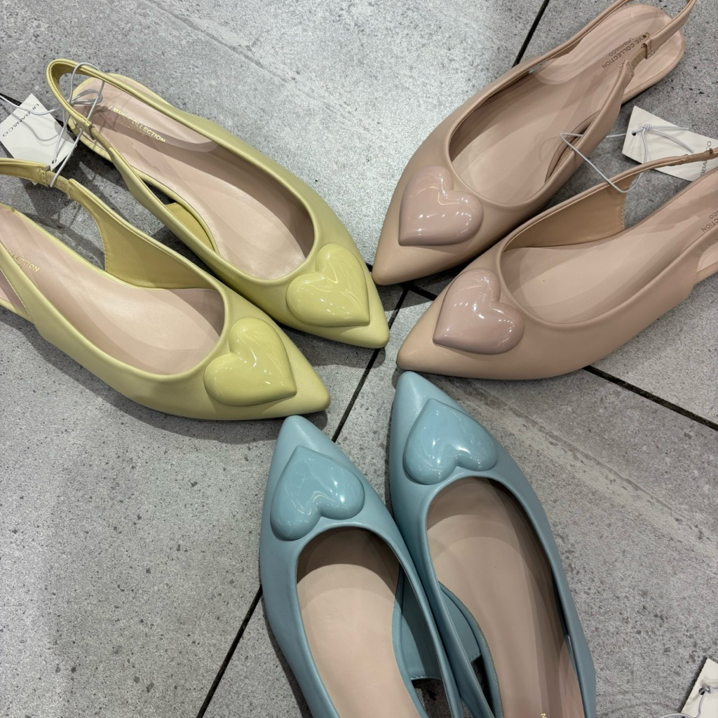 Jastip - Sale Urban&Co flatshoes voshke love | flatshoes lucu gemas heart hati dari urban n co