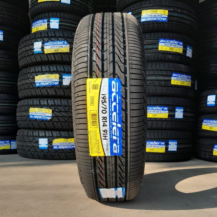 Ban Mobil 195/70R14 Ban Mobil Harian 195 70 Ring 14 Merek Accelera Eco Plush