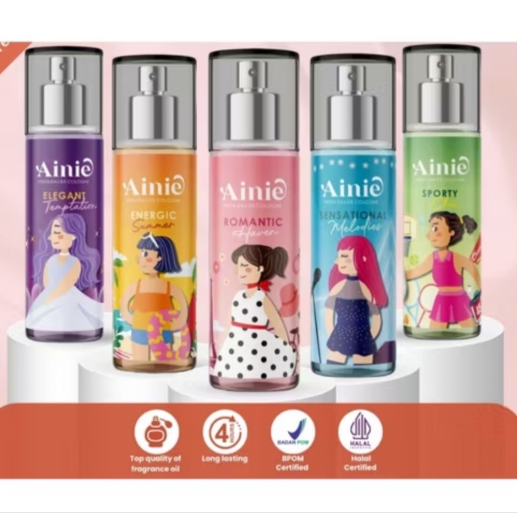 AINIE FRESH EAU DE COLOGNE 100ML