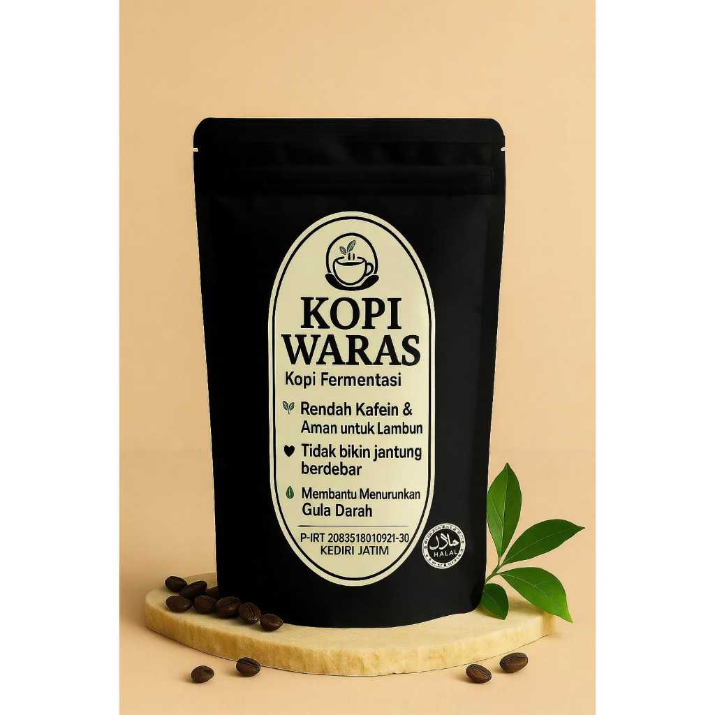 ORIGINAL - KOPI WARAS FERMENTASI - kopi diabetes kopi sehat Kopi fermentasi kopi gula darah kopi bub