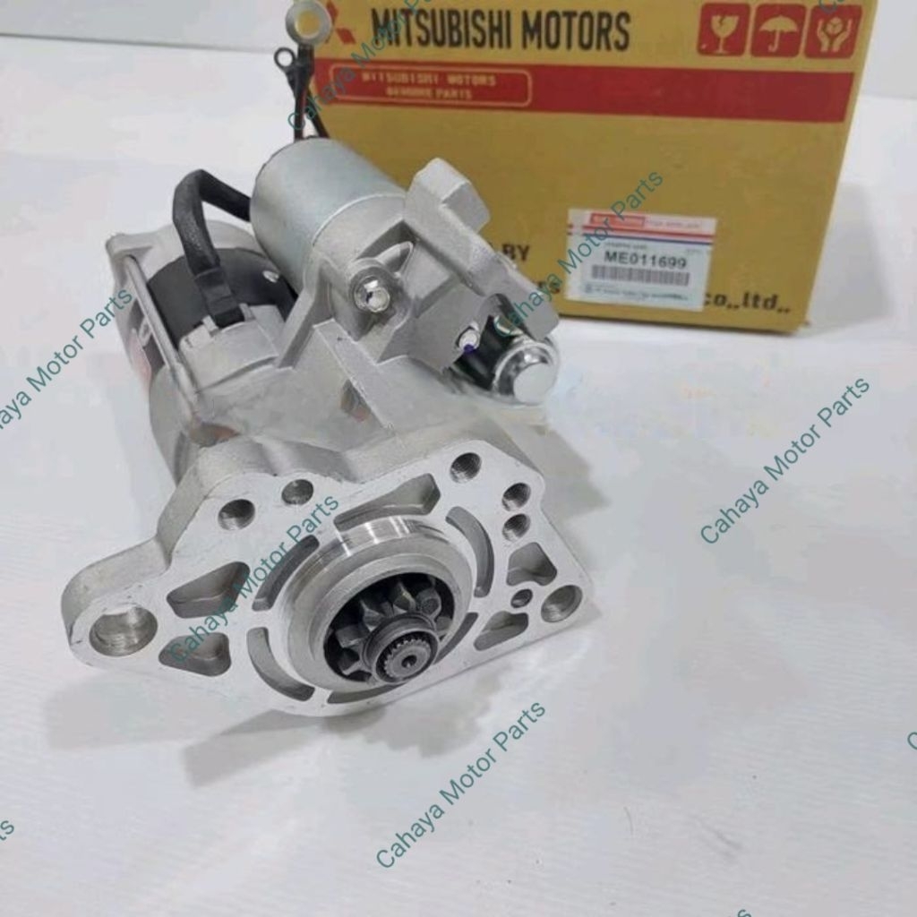 Dinamo Stater Assy Dinamo Ampere + Relay Stater Mitsubishi Canter ps125 Turbo Original Gresa baru Me