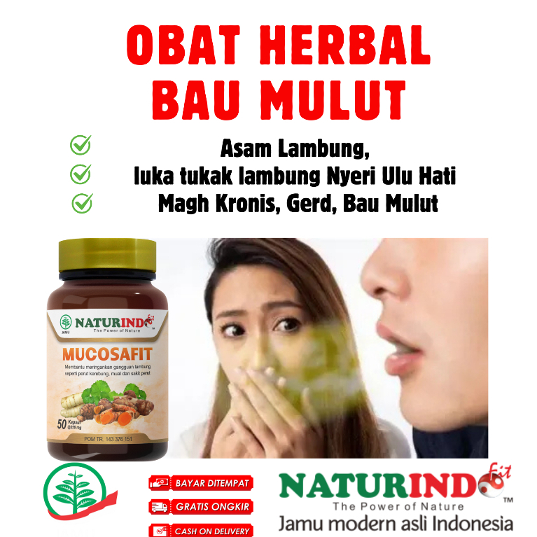 MUCOSAFIT BAU MULUT PENGHILANG BAU MULUT OBAT PENGHILANG BAU MULUT DAN NAFAS HERBAL ALAMI