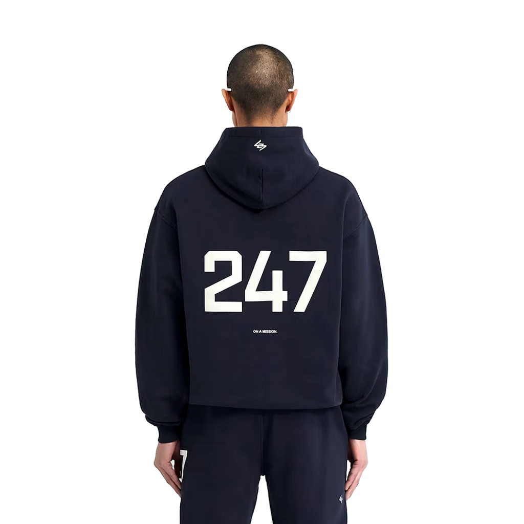 Hoodie Represent 247 Gym Navy