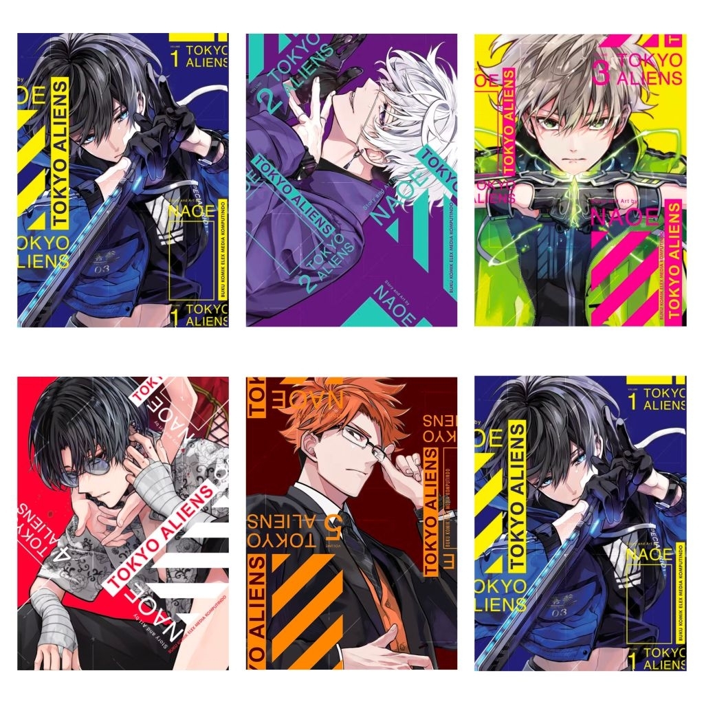 Buku Komik Tokyo Aliens Vol. 1 2 3 4 5 by Naoe