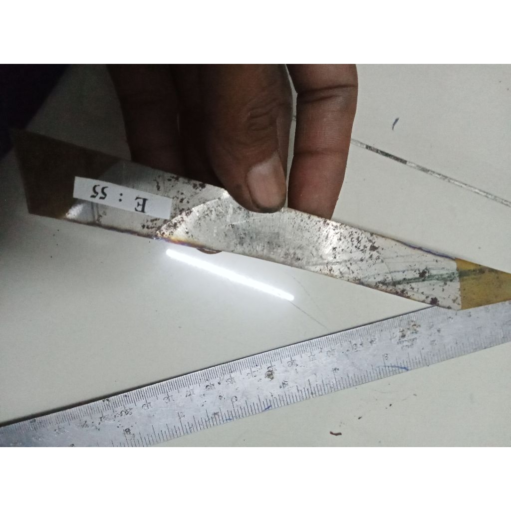 Baja HSS DM05 Gold Original Bahan Pisau Dapur Iris Serbaguna Seset Kelet Fillet Serut Raut Stek Okul