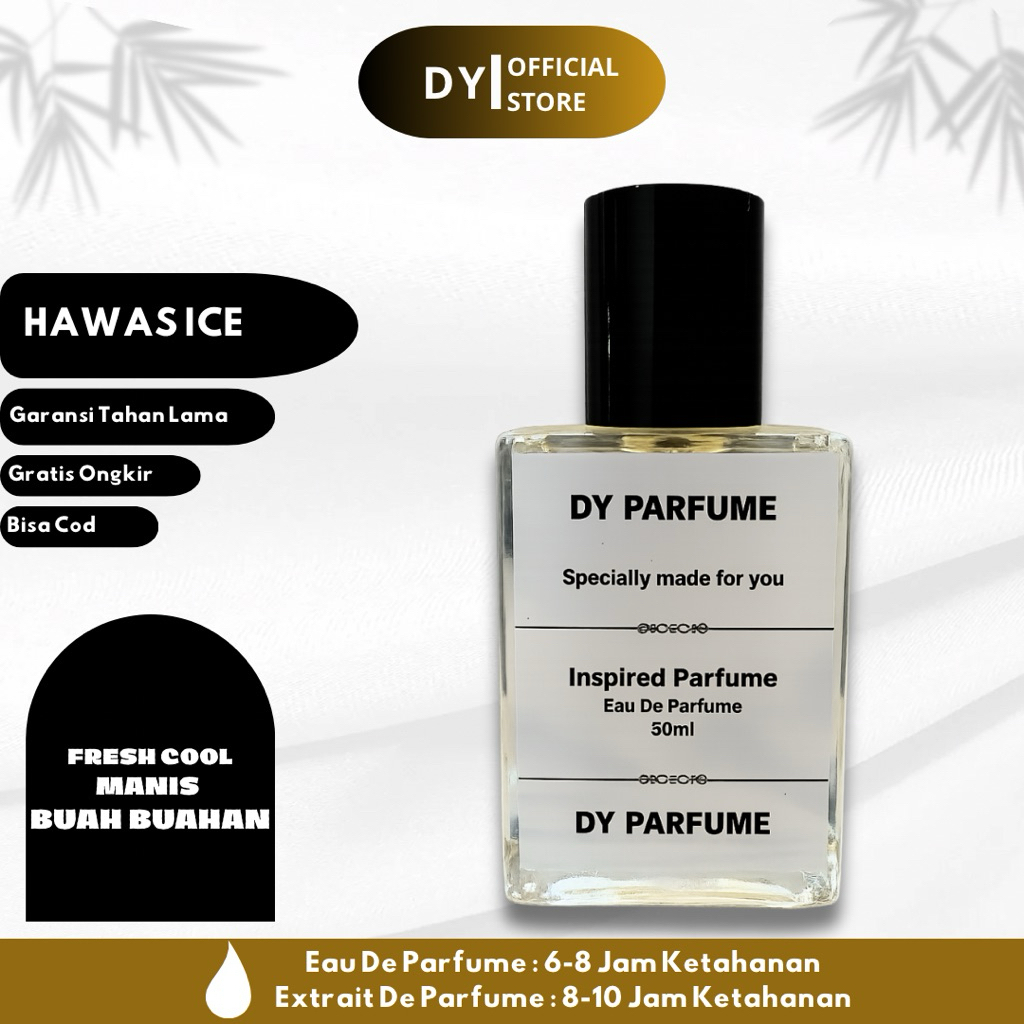 HAWAS ICE - Parfum Unisex Wangi Cool dan Fresh