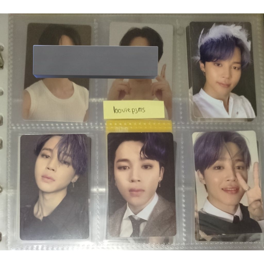 Jimin photocard album Map of the Soul:7 MOTS7 pc