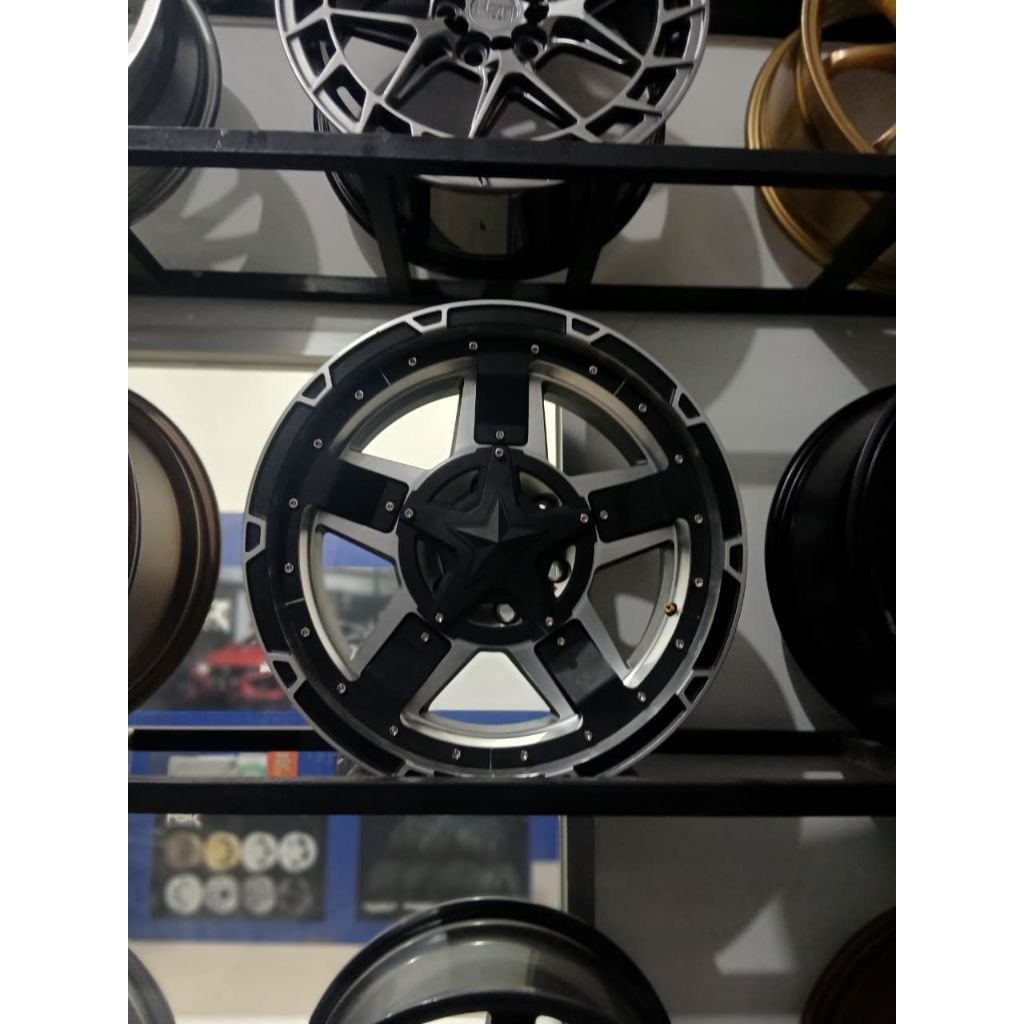 Velg Ofroad Ring 17 Hsr Rasta Cocok Untuk Hilux Rangga,Expander Dll