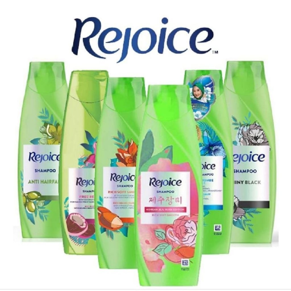 Shampoo Rejoice Rich Halus Lembut|Rejoice anti ketombe| Rejoice 160 ML