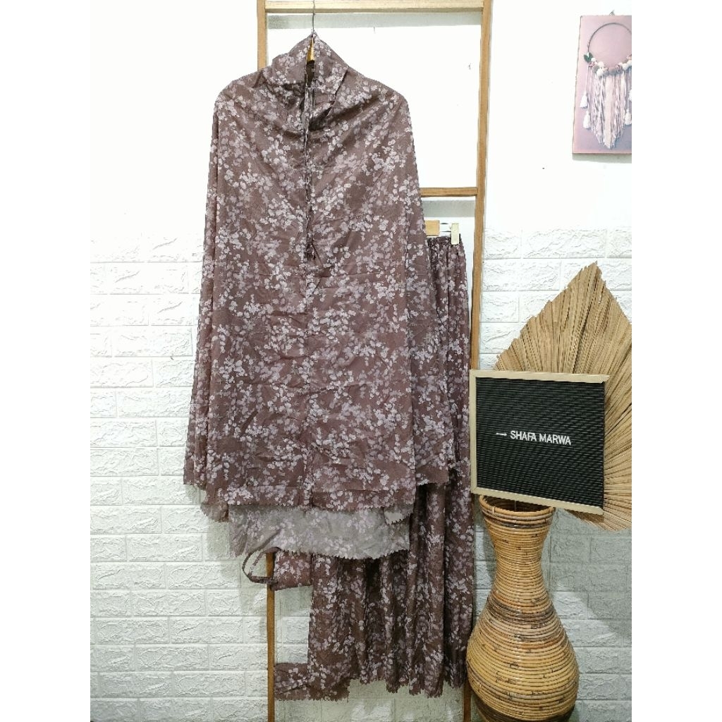 mukena travel + sajadah