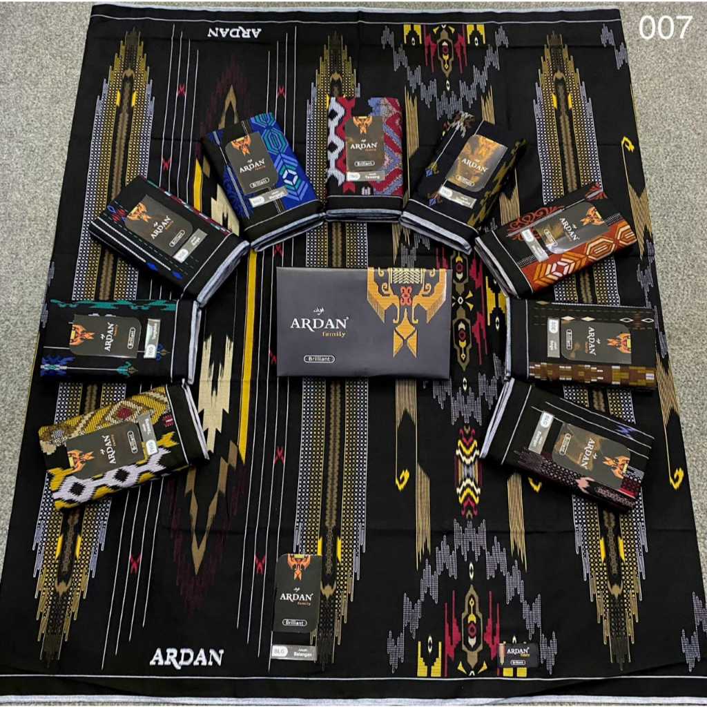 sarung ardan family 1 kodi seris hitam isi 20 pcs