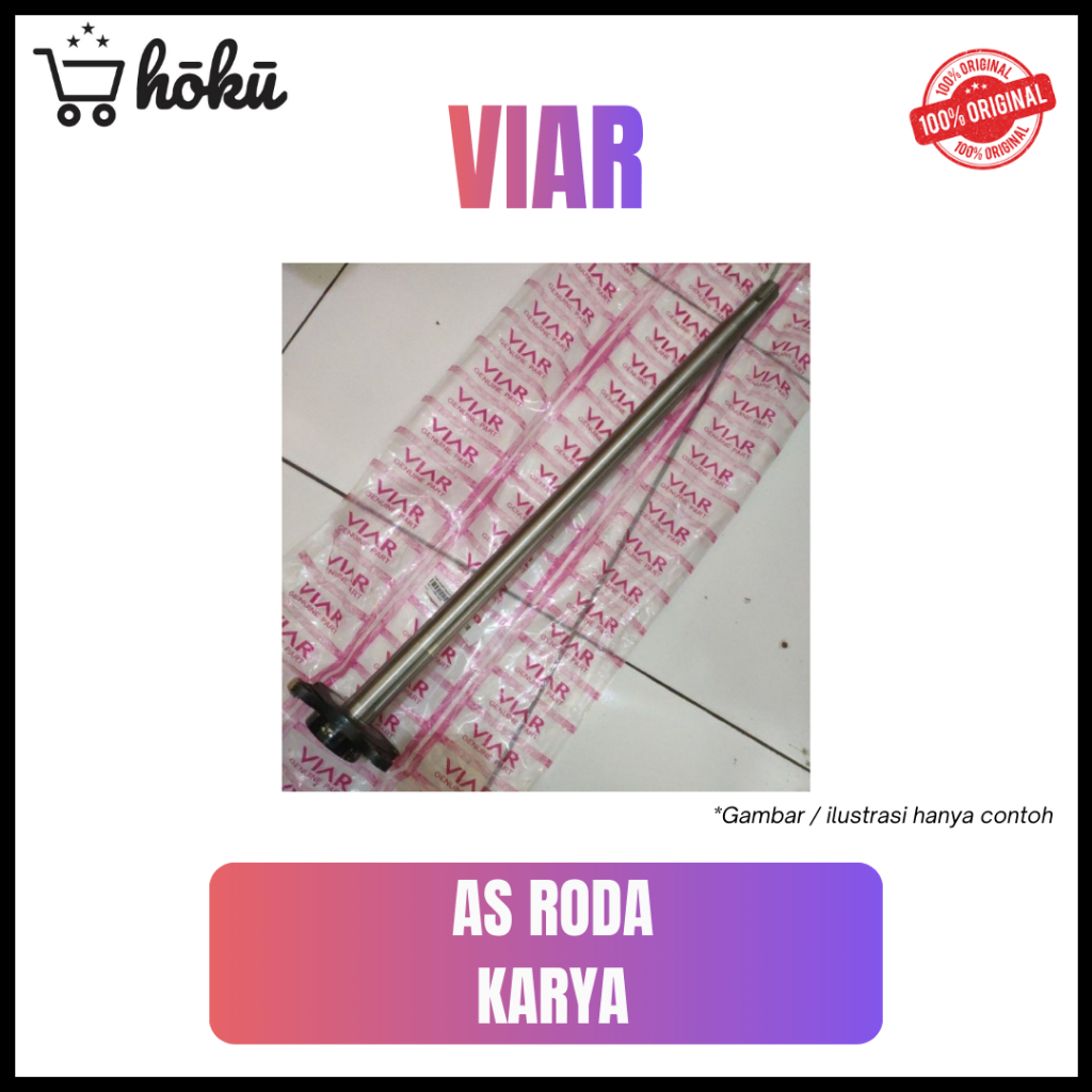 As Roda Belakang Viar Roda Tiga Sparepart Viar