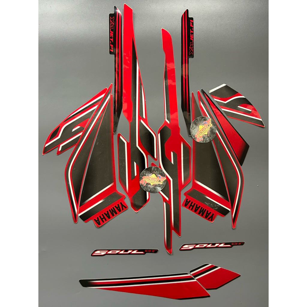 STEIPING STIKER SOUL GT 2013 MERAH