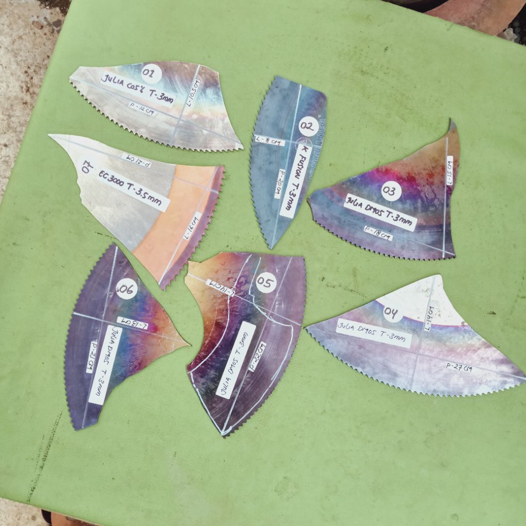 HSS dmo5 julia kinkelder tebal 3-3,5mm