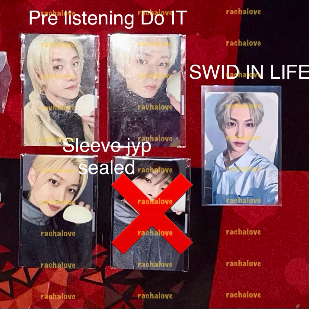 Stray Kids FELIX IN LIFE SWID BUNDLE DO IT PRE-LISTENING BANG CHAN BANGCHAN LEE KNOW LEEKNOW FELIX I