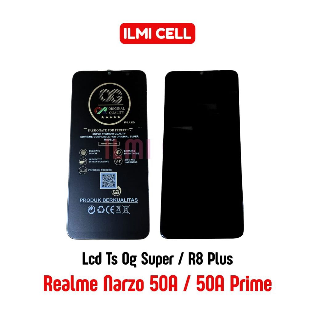 LCD TS REALME NARZO 50A (OG SUPER) / NARZO 50A PRIME (R8 +)
