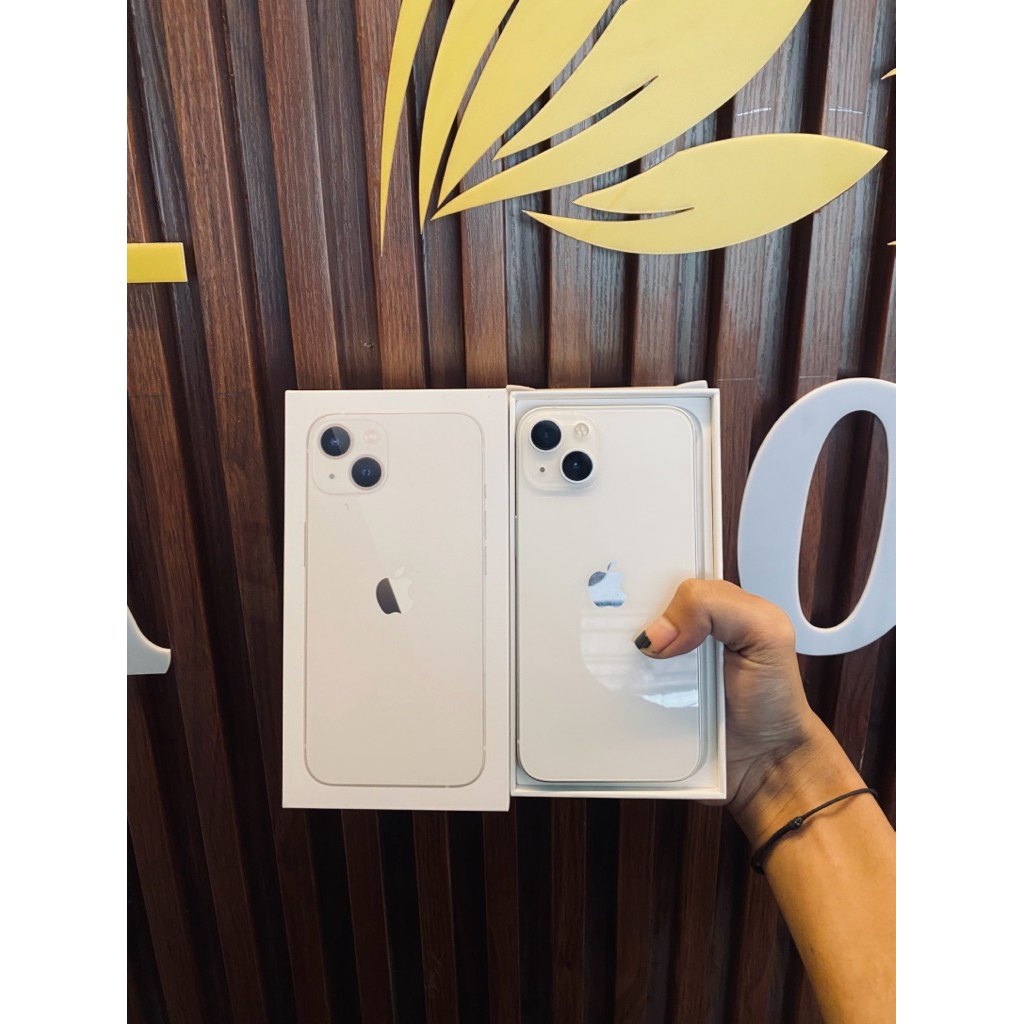 iphone 13 128gb ibox second fullset original free temper softcase