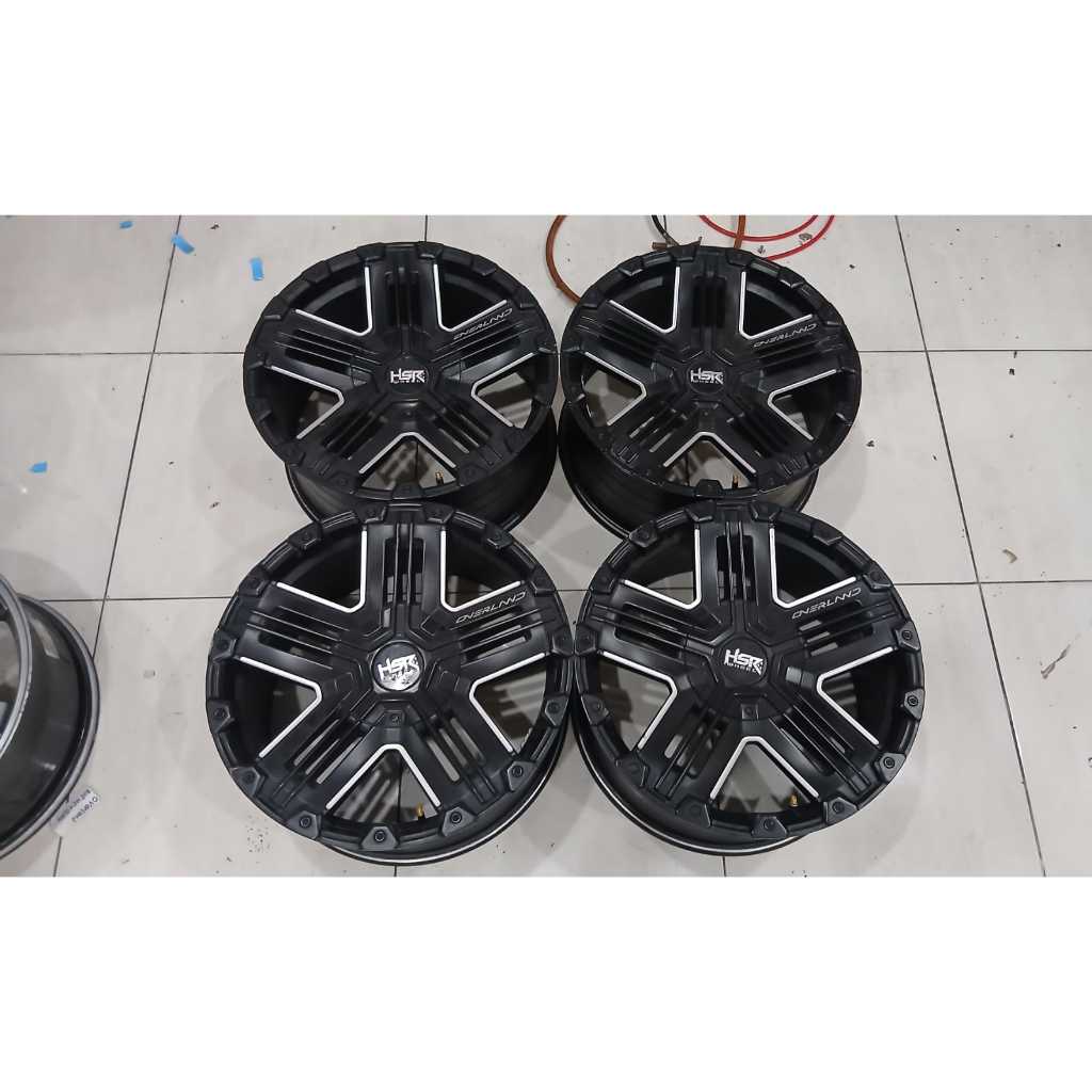 Velg Mobil Seken R18x8,5 OVERLAND Lubang 5 Murah Second Ring 18 Pcd 5x114 Untuk TERIOS RUSH XPANDER