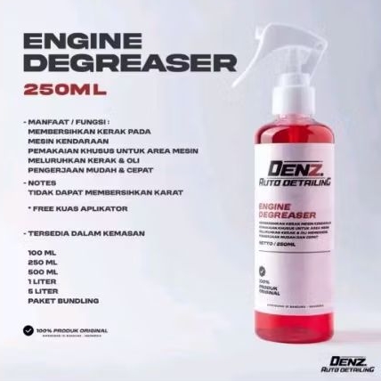 Denz detailing pembersih mesin kendaraan anda