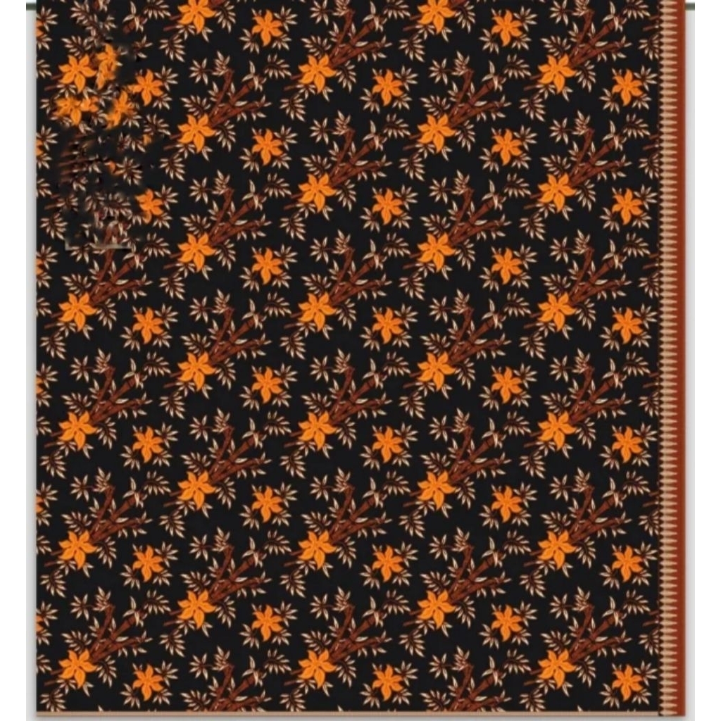 Kain Batik Katun Premium Motif Bunga