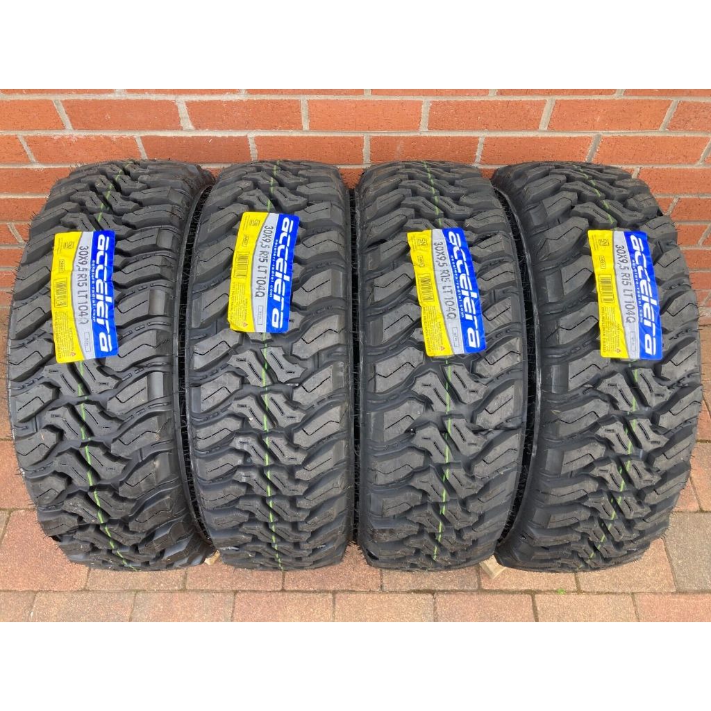 BAN MOBIL OFFROAD 30 X 9,5 R15 ACCELERA MT BAN LUMPUR BAN CATOK